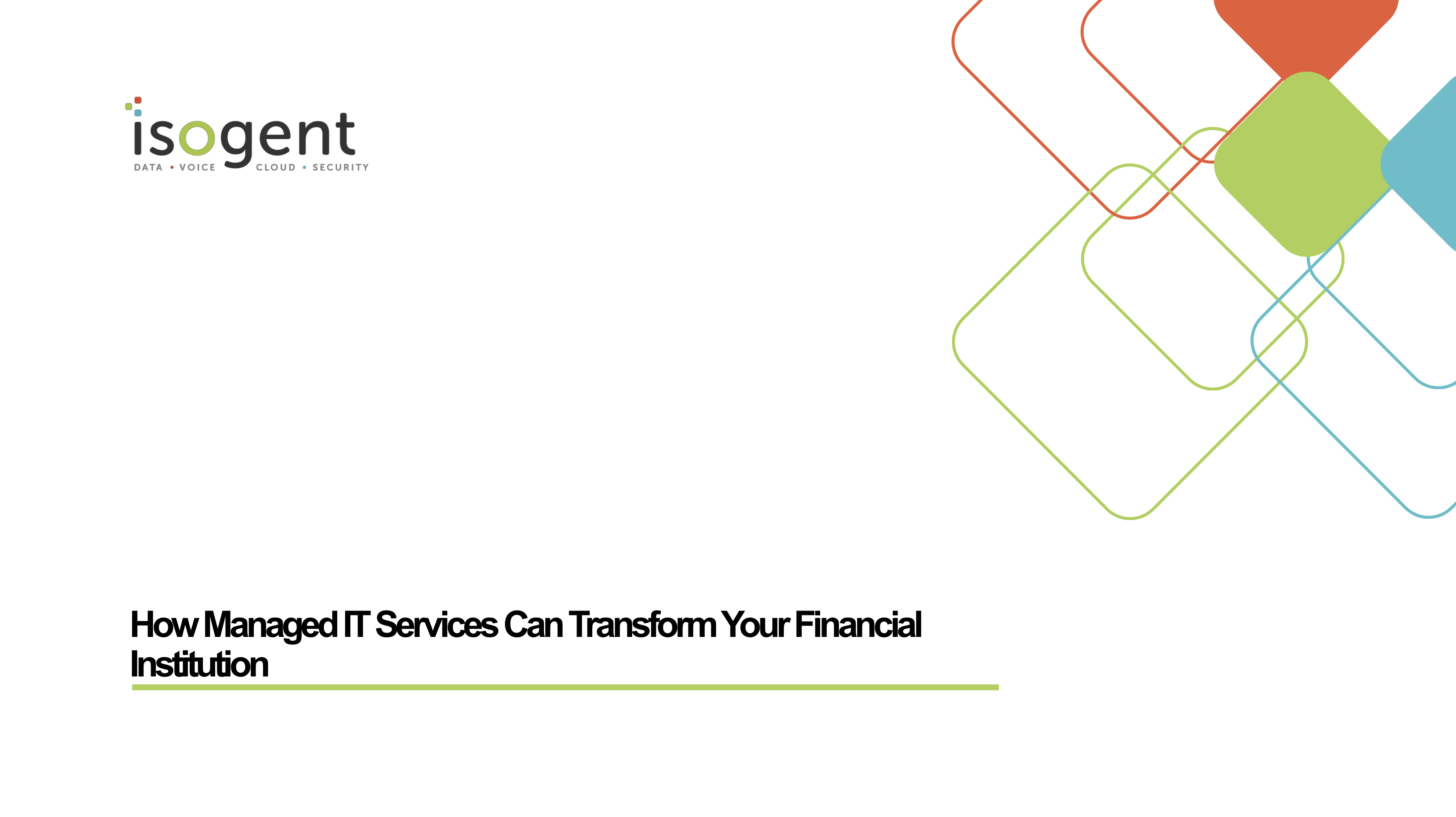 How Managed IT Services Can Transform Your Financial Institution